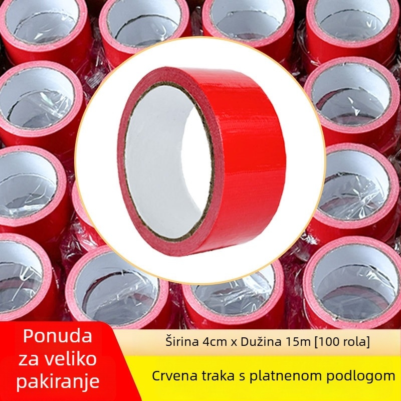 Dvostrano platnena zaštitna traka za pod, vodootporna ljepila, reflektirajuća, visoke prionjivosti, za dekoriranje poda