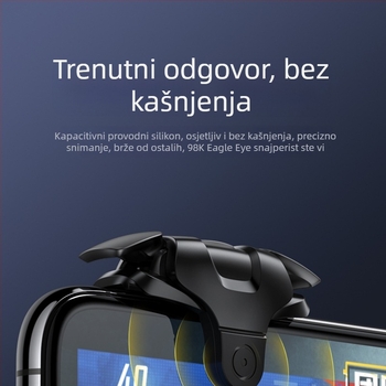 Treća generacija mobilnog gamepada s mehaničkim tipkama od legure i povratnom snagom za iPhone i Android