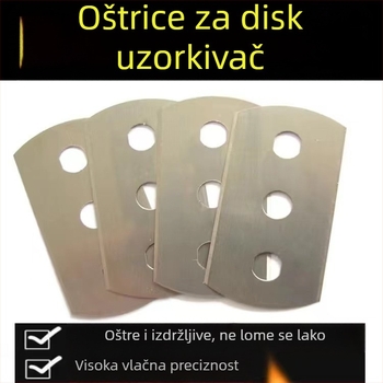 Nož za uzorkovanje tkanina, disk uzorkujući nož, nož s tri otvora, nož za graviranje diska, nož za mjerenje težine