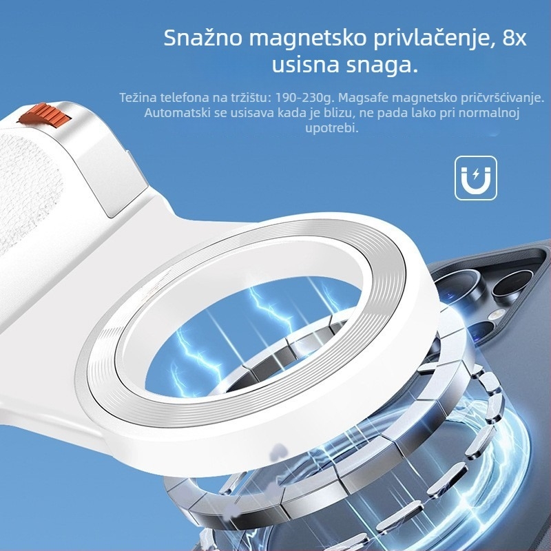 PH80 vertikalna ručka za snimanje s magnetskim adapterom za objektiv i stabilizatorom s Bluetooth daljinskim upravljačem