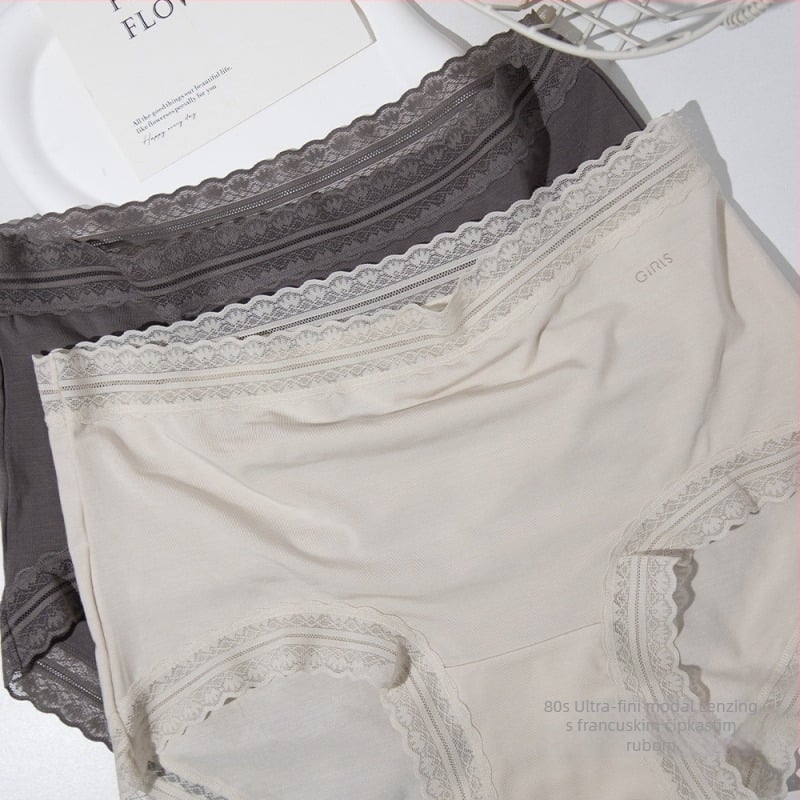 Little Orchid Skirt A002 Pastoralni rub s čipkom, seksi nude doživljaj, 80S Modal visoke kvalitete žensko donje rublje