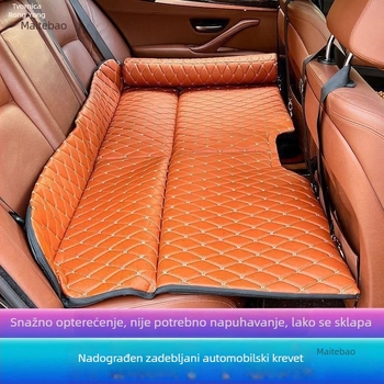 Ležaljka za spavanje na stražnjem sjedalu automobila | Putna ležaljka za automobil | Sklopiva ležaljka za spavanje u automobilu