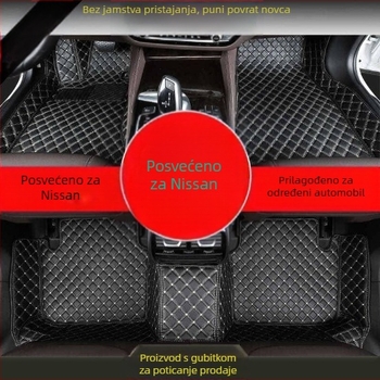 Nissanovi originalni podni prostirci s obrubom za Sylphy, X-Trail, Sunny, Qashqai, Teana i Tiida