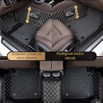 Nissanovi originalni podni prostirci s obrubom za Sylphy, X-Trail, Sunny, Qashqai, Teana i Tiida