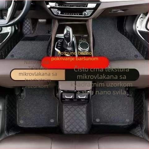 Nissanovi originalni podni prostirci s obrubom za Sylphy, X-Trail, Sunny, Qashqai, Teana i Tiida
