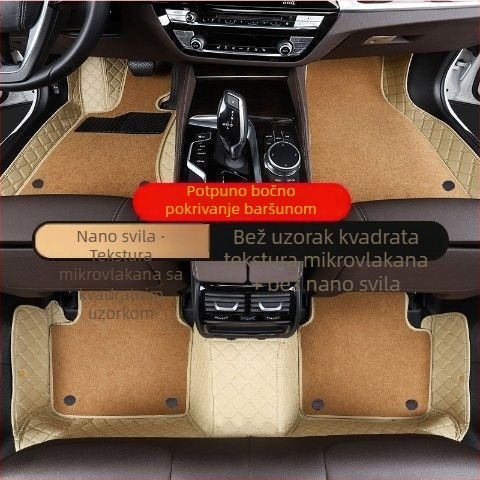 Nissanovi originalni podni prostirci s obrubom za Sylphy, X-Trail, Sunny, Qashqai, Teana i Tiida