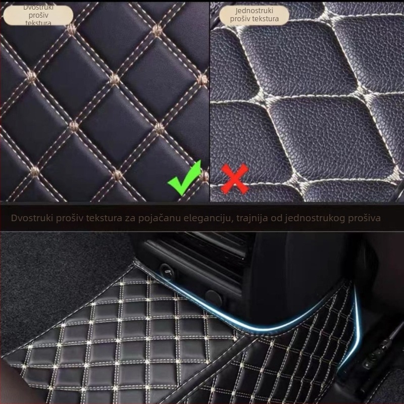 Nissanovi originalni podni prostirci s obrubom za Sylphy, X-Trail, Sunny, Qashqai, Teana i Tiida