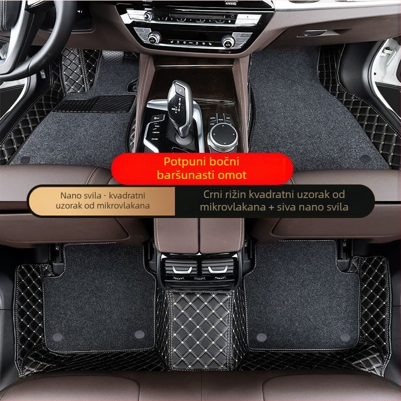 Nissanovi originalni podni prostirci s obrubom za Sylphy, X-Trail, Sunny, Qashqai, Teana i Tiida