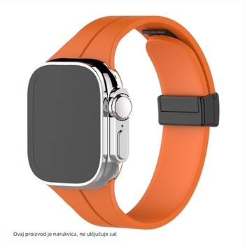 Silikonska narukvica s magnetskom kopčom za Apple Watch Ultra i serije 4-9