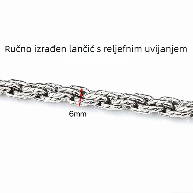 Različiti stilovi lanaca od nehrđajućeg čelika, DIY dodaci i materijali za izradu modernih ogrlica i narukvica