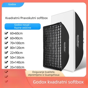 Shenniu Softbox 60×90 cm za fotografiju – unutarnje studijsko portretno osvjetljenje