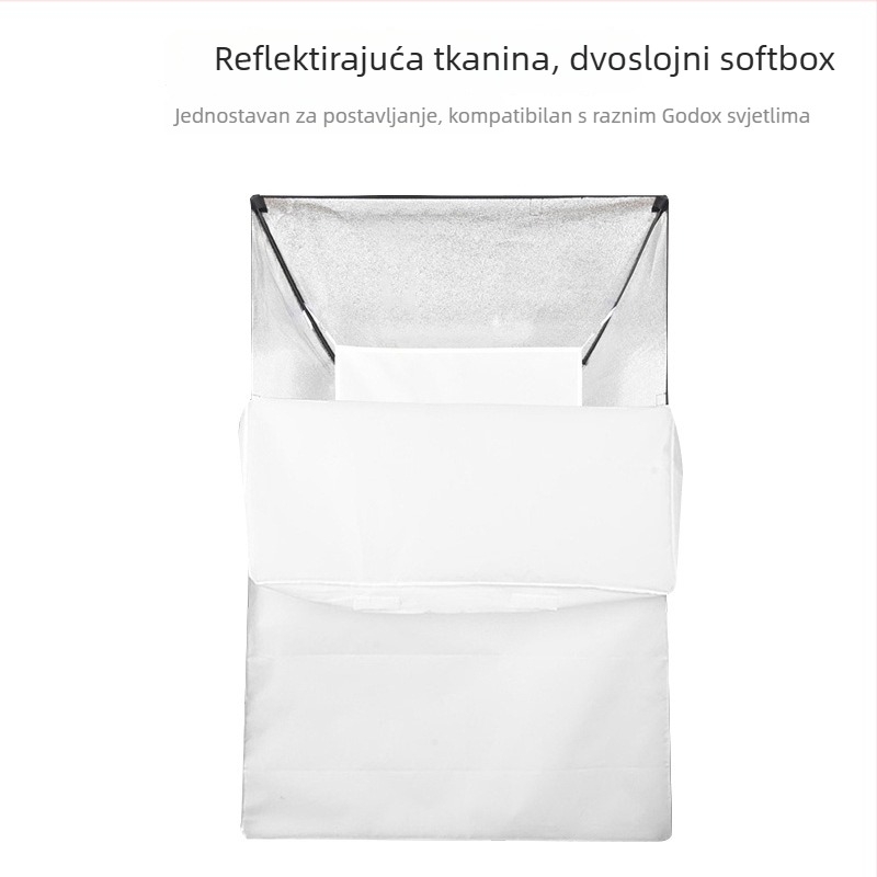 Shenniu Softbox 60×90 cm za fotografiju – unutarnje studijsko portretno osvjetljenje