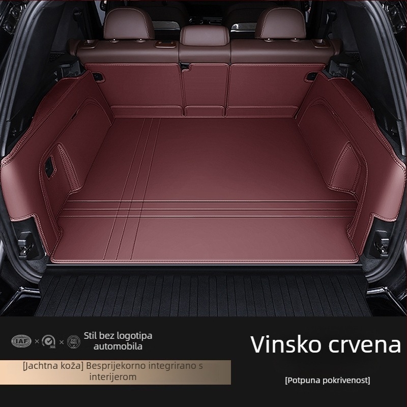 Kožni tepih za prtljažnik za Audi A4L A6L Q3 Q5 Q5L Q2 A3 A5 A7 – potpuno pokriće, prilagođeno