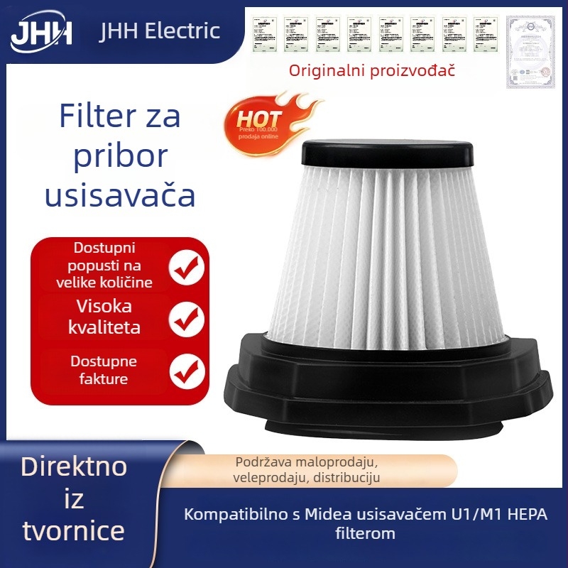 HEPA filtr za ručni usisivač Midea U1/M1