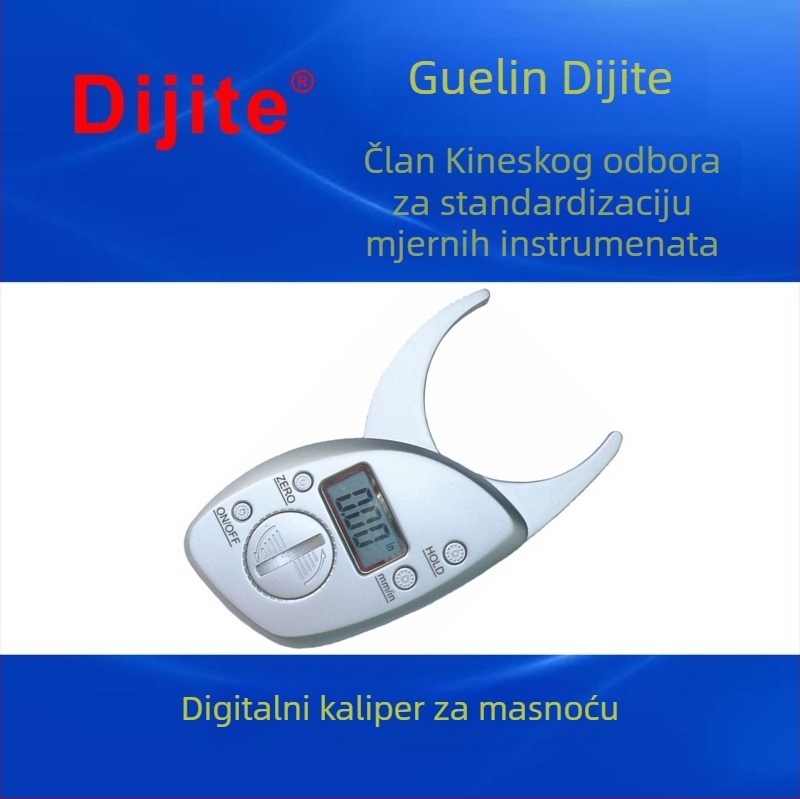 Digitalni kaliper za mjerenje tjelesnog masnog tkiva i debljine kože