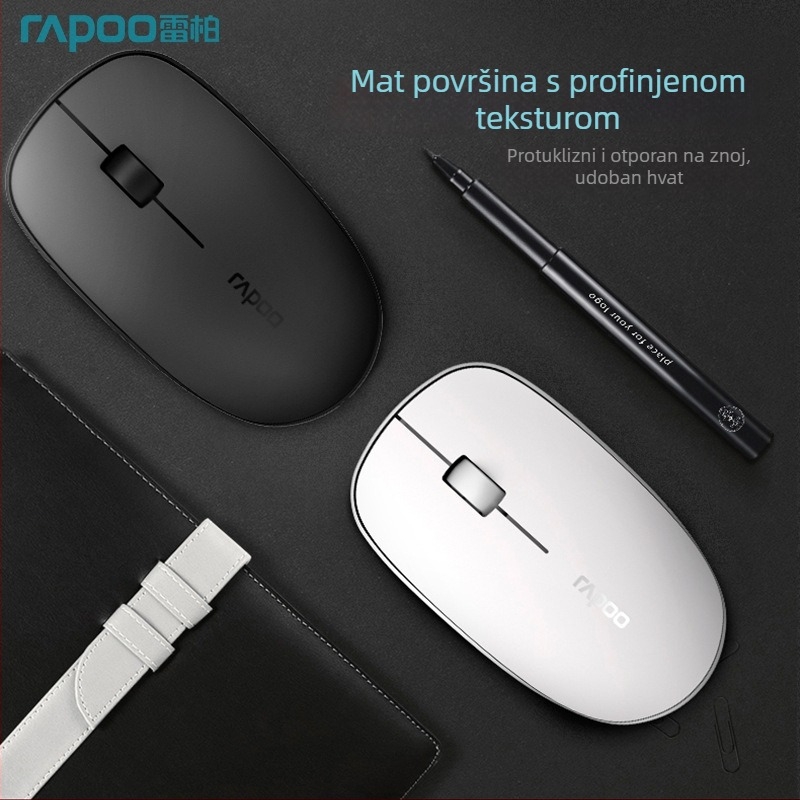 RAPOO M200G bežični Bluetooth miš s tri načina rada, USB, za kućnu i poslovnu upotrebu