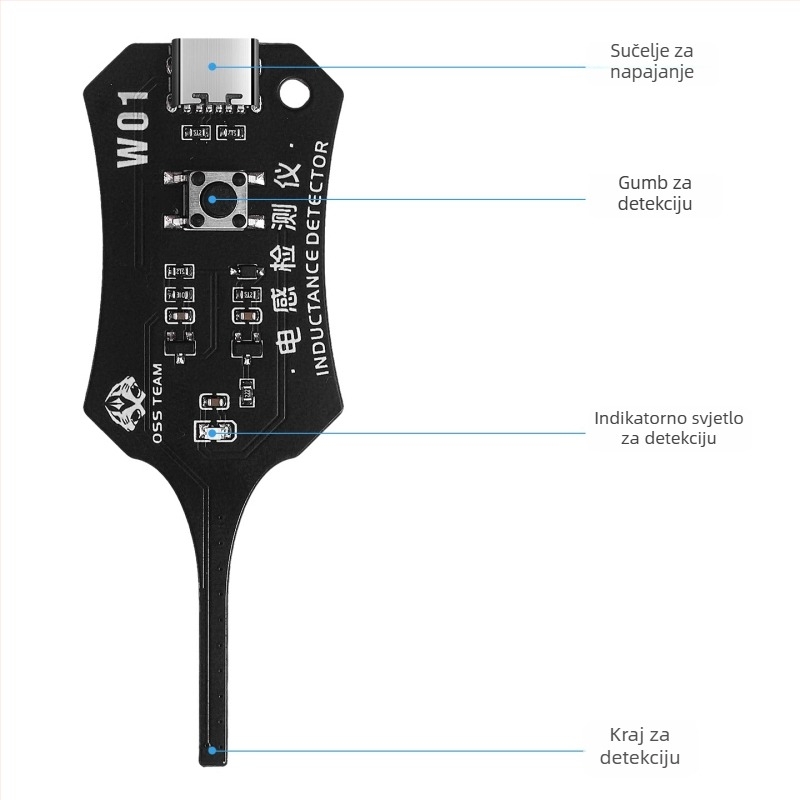 OSS tester induktora za popravak mobilnih telefona – dijagnoza kvara induktora i mjerni instrument elektromagnetske indukcije