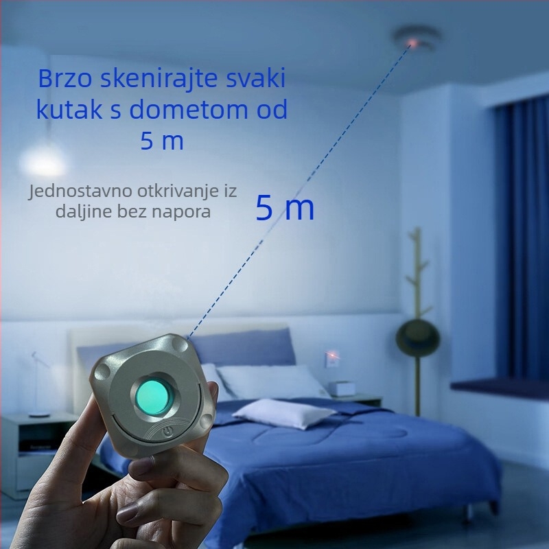 Bežični detektor kamera s infracrvenim senzorom za zaštitu od prisluškivanja
