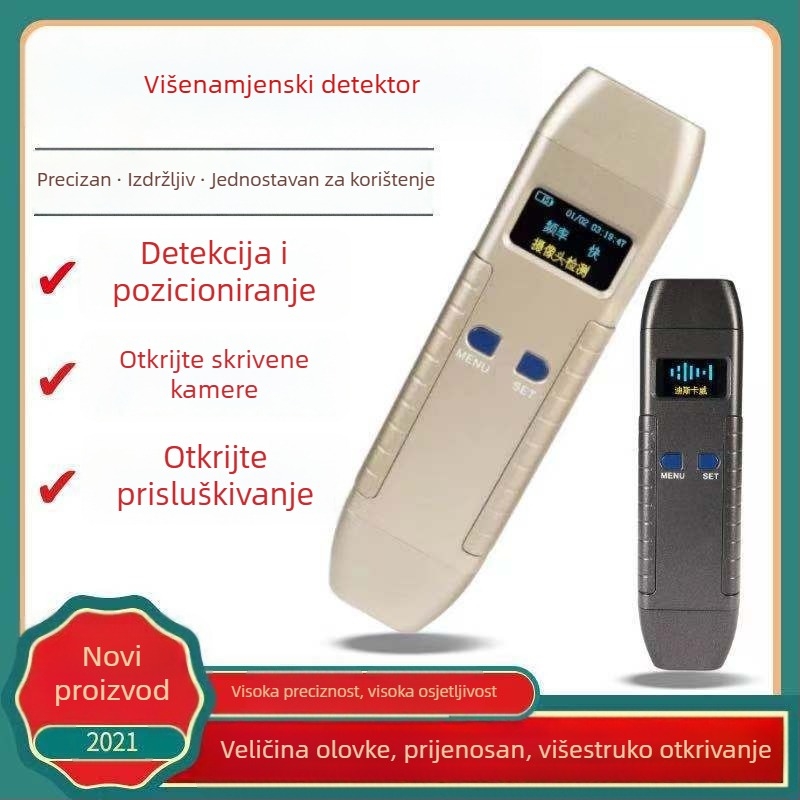 DS616 detektor infracrvenih kamera – protiv nadzora, protiv špijuna i detekcija signala mobitela