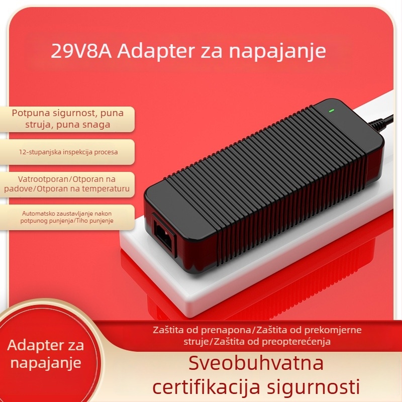 Napajni adapteri 29V12A i 29V10A s certifikatima UL, CE, 3C, KC, SAA i PSE