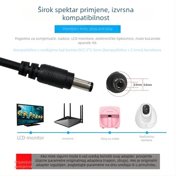 Napajanje sa prekidačem 12V 5A, 60W