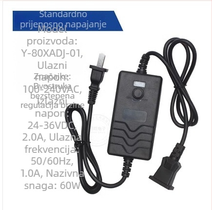 Bezstepeni regulator brzine za električnu odvijač; 24–36V, 2A podesivo napajanje