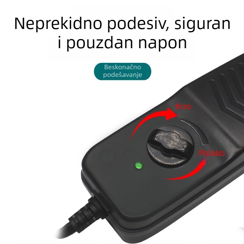 Bezstepeni regulator brzine za električnu odvijač; 24–36V, 2A podesivo napajanje