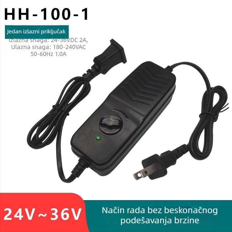 Bezstepeni regulator brzine za električnu odvijač; 24–36V, 2A podesivo napajanje