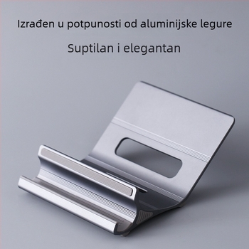 Držač za laptop od aluminijske legure za podizanje na radnom stolu