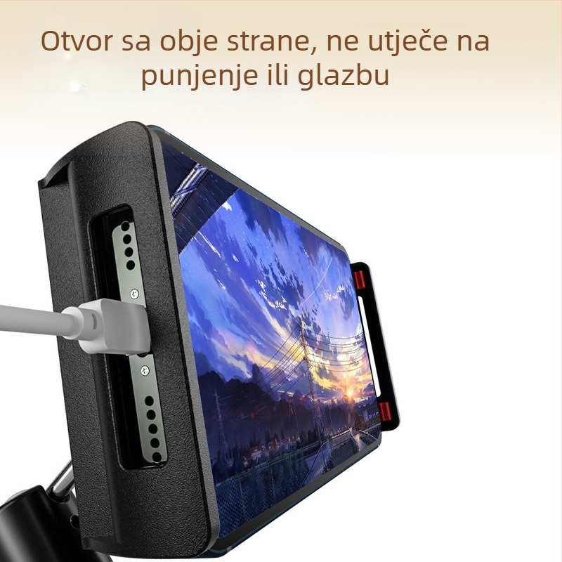 Cantilever držač za telefone i tablete, univerzalni stolni i noćni nosač, metalni stabilizirajući nosač za streaming