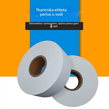 Najlon tkanina etiketa za odjeću, etiketa za pranje, veličina naljepnica, etiketa za ovratnik, traka za etikete