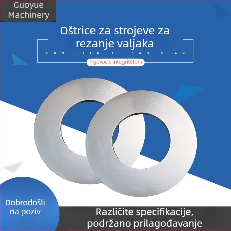 Nože za valjkasti stroj za rezanje i kružni noževi za strojeve za rezanje trake