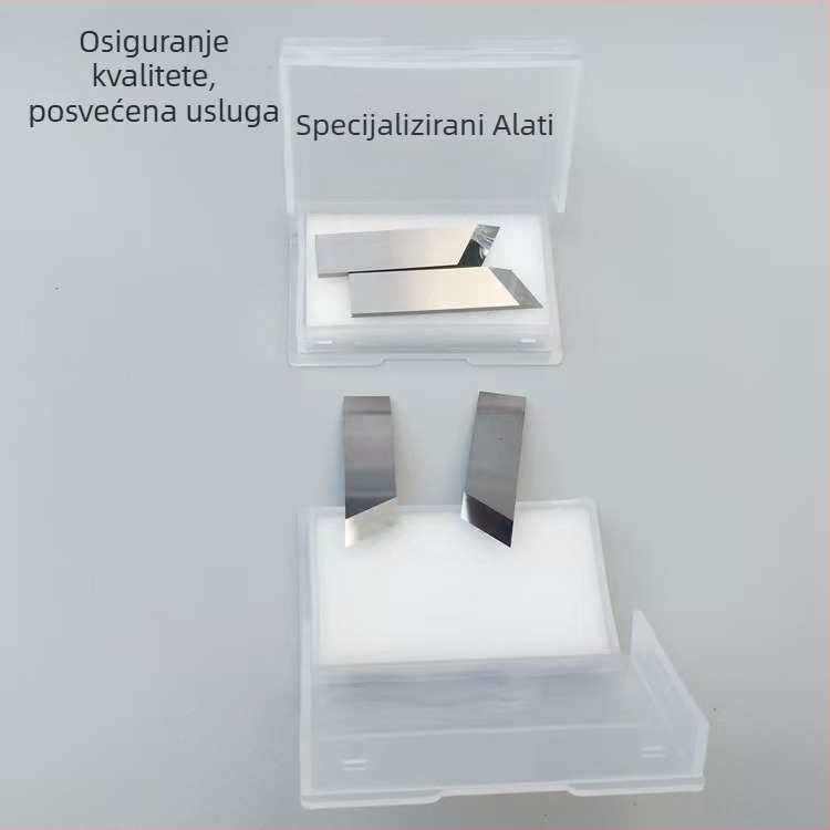 Nož za V-udubljenja od volframovog čelika, 50×16×1.6 mm, za karton i kutije s poklonima