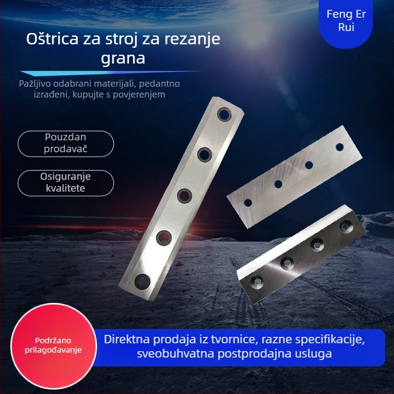 Oštrica za drobljenje grana, mobilni vrtni drobilnik