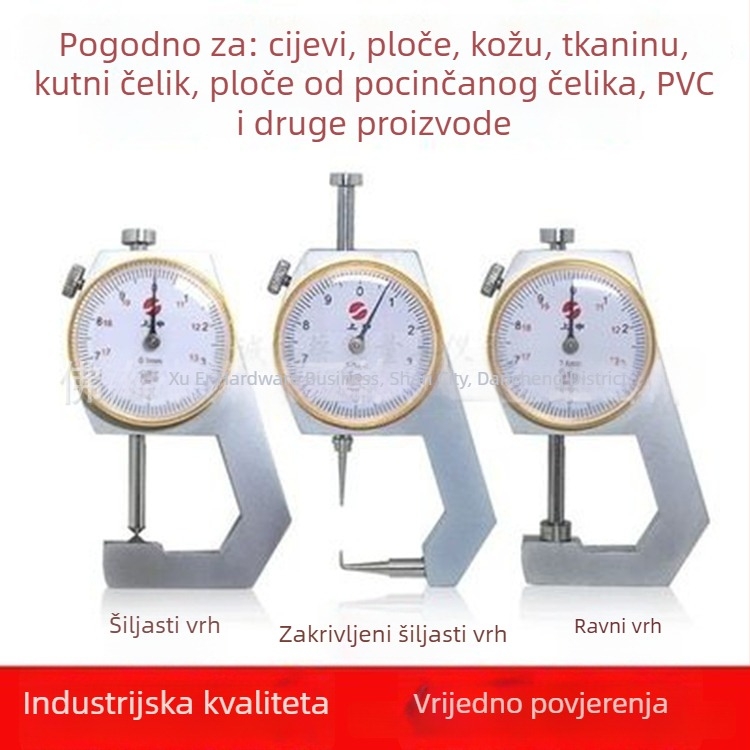 Kaliper za debljinu s vernier skalom 0-10 0-20