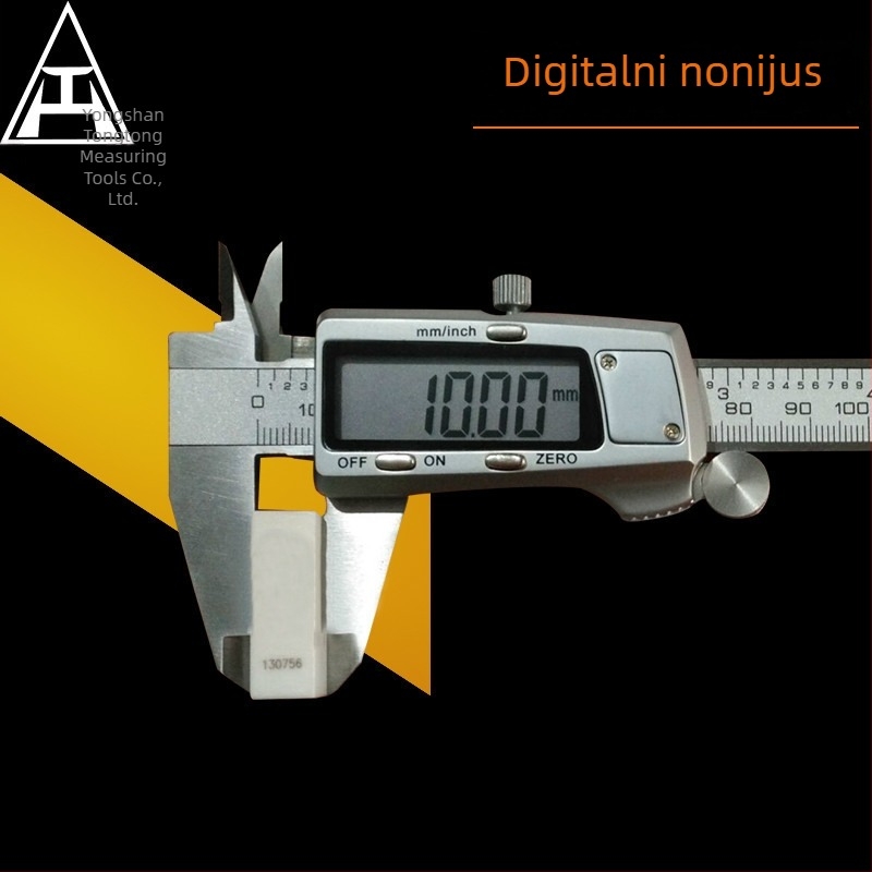 Digitalni kaliper od nehrđajućeg čelika, industrijska preciznost, 0-150 mm