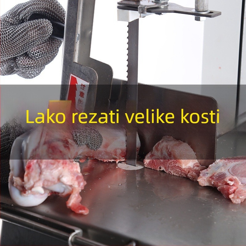 Pila za kosti s finim zubima za strojeve za rezanje mesa i kostiju, model 1745