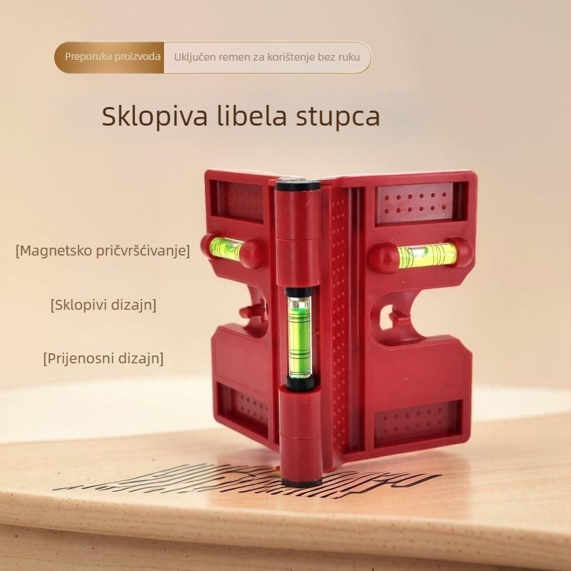 Višenamjenski vertikalni niveler, prijenosni sklopivi mini za kućnu upotrebu