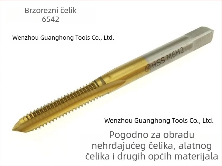 Hang Blade navojni tapsovi za strojeve za titanovo premazivanje M3–M24