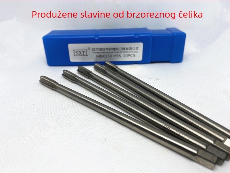 Set navojnih metaka za produženu mašinu, M14–M22, duljine 130/160/180/200/250/300