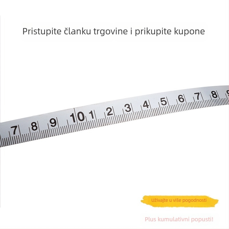 Di Chuang križno duga mjerač trake na prijenosnom željeznom okviru, ručna, 30 m/50 m/100 m