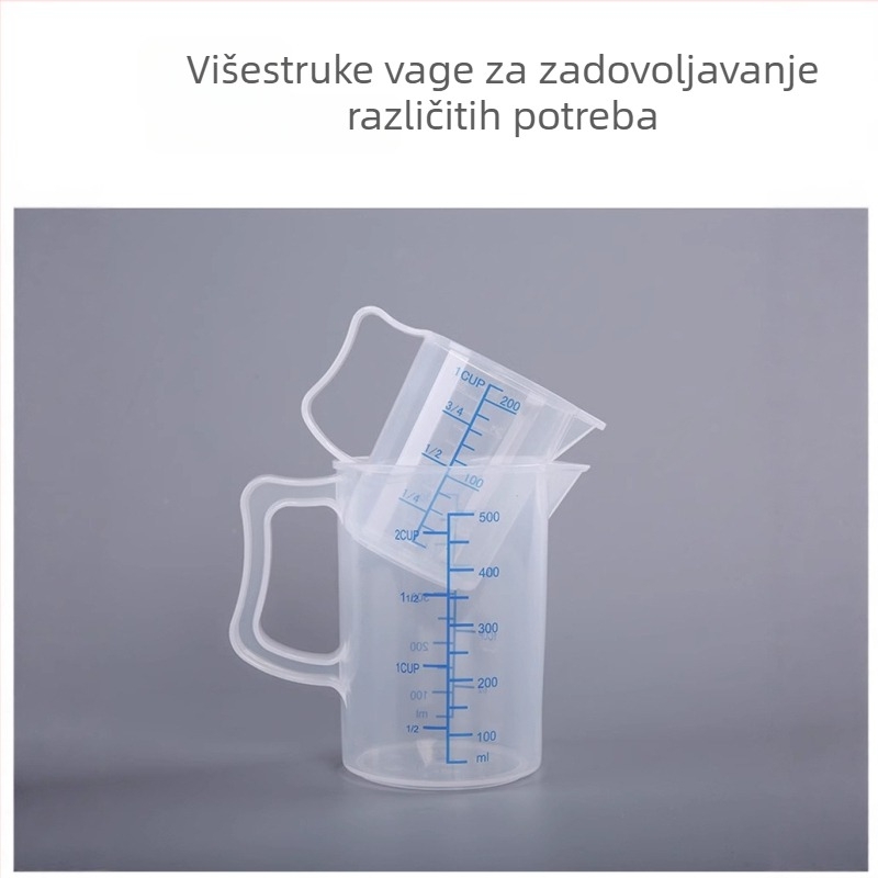 Three-energy izdržljiva mjerna šalica za pečenje