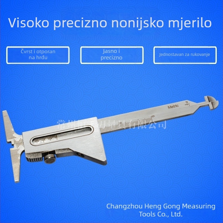 Visokoprecizan visinski mjerač, velikog formata