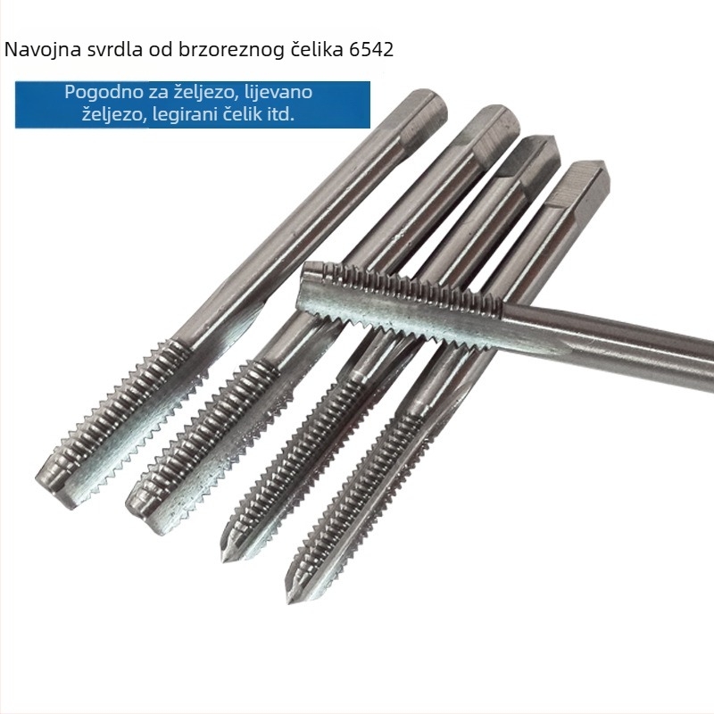 Bailey 6542 Visoko tvrdi potpuno brusen alat za navojno rezanje, M3–M24