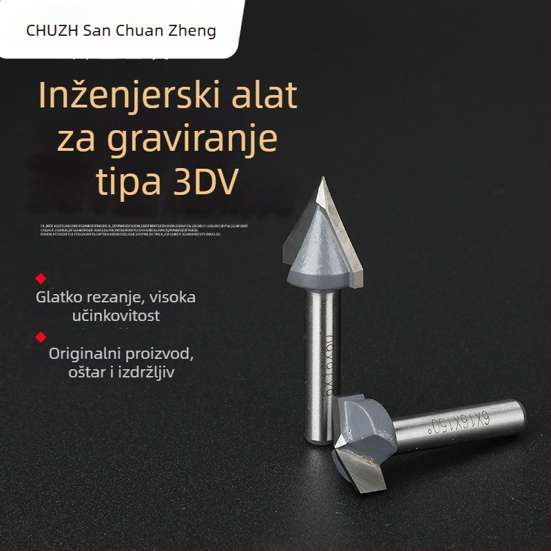 3DV tip CNC glodalica za drvenu obradu, za ploče od vlaknastih ploča i masivno drvo, glodalica za graviranje, CNC glodalica za graviranje