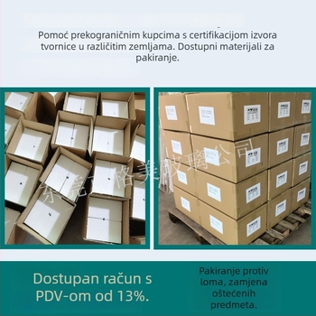 Graduirani stakleni mjerni cilindar s mlaznicom, probna cijev, mjernica i detektor za čišćenje pri visokoj temperaturi