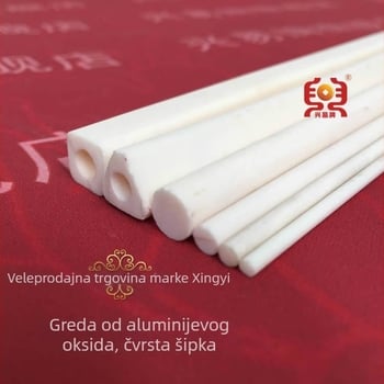 Korund od aluminijevog oksida 99%, promjer 2/2,5/3/3,5/4/5/6/7/8 mm, čvrsta šipka
