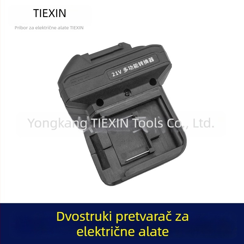 Makita baterijski adapter jedan na dva za bežičnu lančanu pilu, model 04176