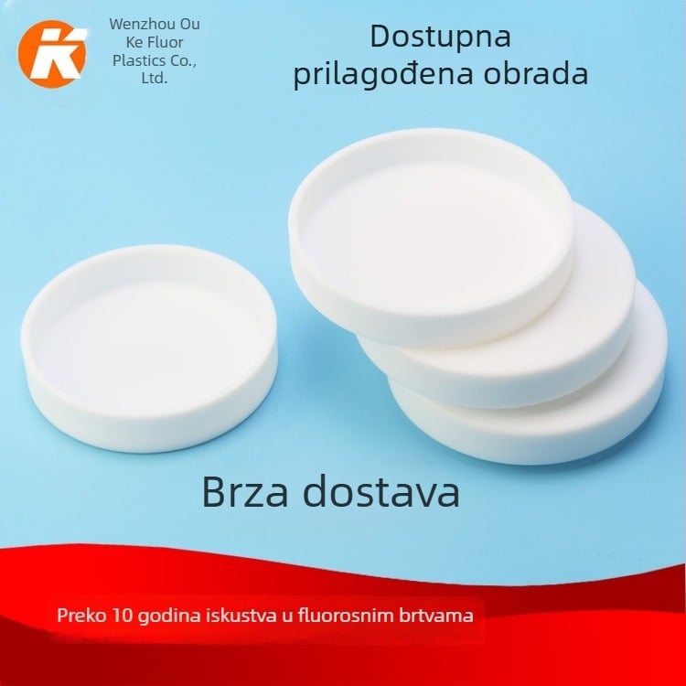 PTFE laboratorijska Petrijeva zdjela – otporna na koroziju i visoke temperature