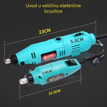 Dvostruka električna mašina za brušenje i poliranje nefrita s graviranjem
